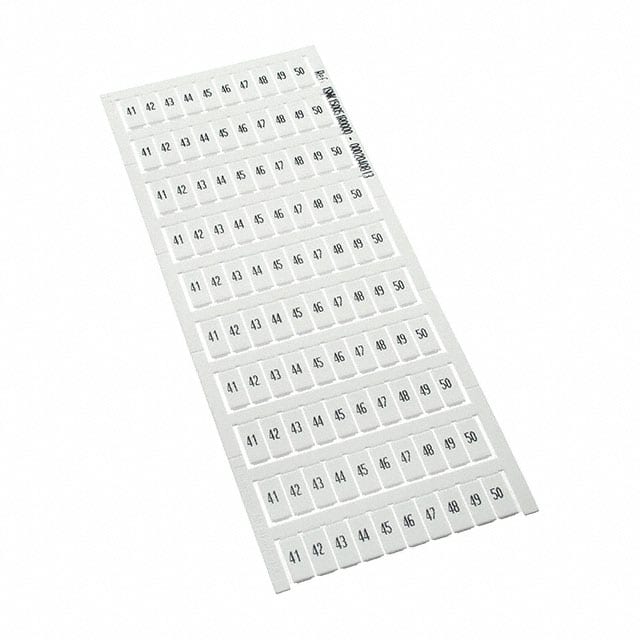 1SNK150051R0000 TE Connectivity ENTRELEC  Bandes de marquage pour borniers